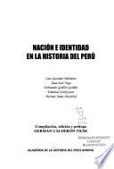 libro Nación E Identidad En La Historia Del Perú